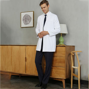 Gran oferta, abrigos blancos para médicos, uniformes de Hospital para mascotas, ropa de trabajo para cirujanos, ropa de trabajo veterinaria para pediatría, abrigos de laboratorio con disfraces - Product Image 5