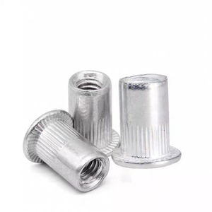 Aluminum <b>Rivet</b> <b>Nut</b> M6 Metric Coarse Thread Fully Threaded For Aluminum Rail Transit Equipment - Product Image 4