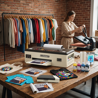Imprimante DTF automatique A3 EraSmart, machine d'impression haute vitesse pour t-shirts, textiles, vêtements, prête à être expédiée
