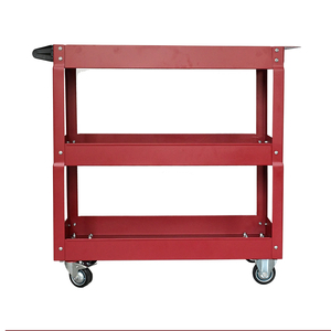 Workshop Professional Heavy Duty Roller <b>Tool</b> Cabinet with Lockable Drawers and Side Tray for Garage Metal Storage - Product Image 4