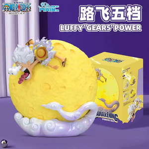 Figura de Acción Original de BANDAI al por Mayor, Anime One Piece, Gear 5, Nika Monkey D. Luffy, Luz Nocturna, Modelo de PVC de Usopp, Juguete Decorativo - Product Image 6