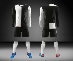 Set di maglie da <span class=keywords><strong>calcio</strong></span> a maniche lunghe da uomo per bambini divise da allenamento per <span class=keywords><strong>calcio</strong></span> da <span class=keywords><strong>donna</strong></span> per bambini tute sportive - Product Image 1