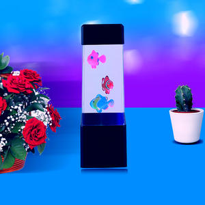 J & R, gran oferta, luces cambiantes de colores, lámpara de escritorio <span class=keywords><strong>Led</strong></span> de 9,5 ", decoración de <span class=keywords><strong>luz</strong></span> nocturna, acuarios para medusas - Product Image 3