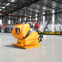 Compacteur vibrant autoporté personnalisé pour asphalte, support OEM/ODM, machine à moteur essence pour aménagement paysager et pavage