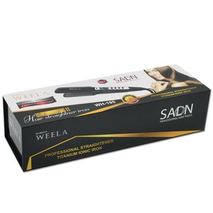 Caja de Embalaje de Cartón Personalizada para Plancha de Pelo con Imán - Product Image 3