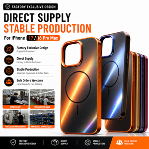 Funda para iPhone 17 16 Pro Max con Anillo Magnético, Panel Trasero Texturizado con Impresión Dual AG, Resistente a Arañazos, Precio de Fábrica - Product Image 6