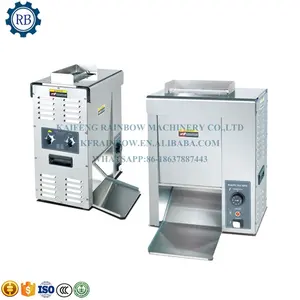 Full Automatic Electric Conveyor Toaster Commercial Bread Baking Oven Sandwich Hamburger Bun Toaster Machine