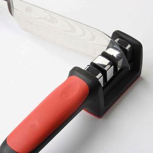 3-in-1 Knife Sharpener Wholesale Household Multifunctional Three-Stage Knife Sharpener Quick Ceramic Knife Sharpener - Product Image 6