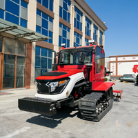 Tracteur agricole à chenilles haute puissance pour le labourage et la remise en état des terres