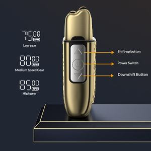 CITICITY เครื่องโกนหนวดไฟฟ้าแบบพกพาสำหรับผู้ชาย จอแสดงผล LCD กันน้ำ ใบมีดสามใบ ชาร์จไฟได้ ระดับมืออาชีพ - Product Image 4