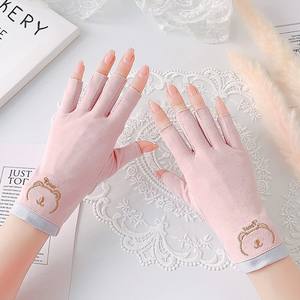 Gant <span class=keywords><strong>UV</strong></span> pour lampe à <span class=keywords><strong>ongles</strong></span> en gel <span class=keywords><strong>Gants</strong></span> de protection professionnels pour manucure Nail Art Soins de la peau Gant <span class=keywords><strong>anti</strong></span>-<span class=keywords><strong>UV</strong></span> sans doigts - Product Image 1