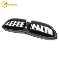 Rejilla Delantera de Fibra de Carbono Real para BMW Serie 3 G20 G21 2019+, Rejilla de Riñón, Rejillas de Ventilación para Automóviles