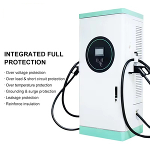 HC1201K Nuevo Cargador de Vehículos Eléctricos de Suelo 120-180kW OCPP 1.6J GB/T CCS IP54 2 Conectores - Product Image 5