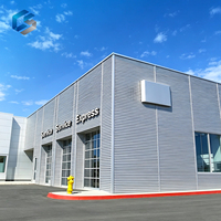 Almacén de Estructura de Acero Galvanizado Prefabricado Moderno Personalizado, Fabricante Chino, Entrega Inmediata
