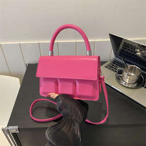 Hot selling high-quality fashionable casual simple solid color women's shoulder bag crossbody bag - Product Image 6