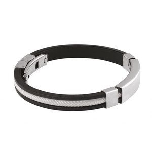 Bracciale alla Moda in Bianco e Nero - Product Image 3