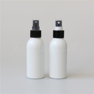 Blanco <span class=keywords><strong>mate</strong></span> 50ml 100ml botella de aluminio de 250ml con el <span class=keywords><strong>aerosol</strong></span> de la niebla de la bomba - Product Image 4