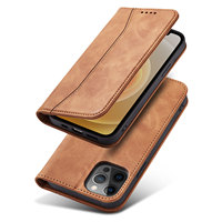 Nouvel Étui de Luxe en Cuir pour iPhone 12 13 14 15 Pro 2026 – Portefeuille en Cuir avec Porte-Cartes et Support