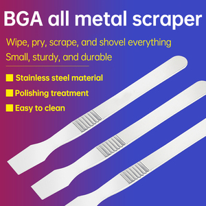 Grattoir de réparation industriel en acier allié au <span class=keywords><strong>chrome</strong></span>-vanadium pour le retrait des écrans LCD de téléphones portables et tablettes - Product Image 4