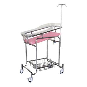 Nouveau-né en acier inoxydable bébé berceau lit bébé maternité pédiatrique - Product Image 1