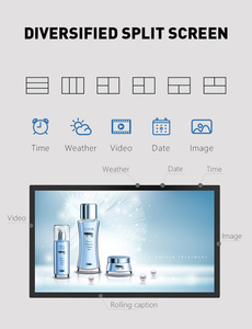 43 55inch <b>Wall</b> Mounted Advertising <b>Display</b> Indoor Android LCD Digital Signage Touch Screen Commercial for Shop HY-1 <b>Wall</b> Mount L - Product Image 5