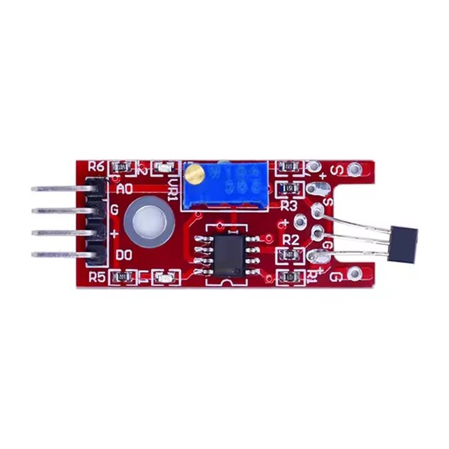 KY-024 Linear Magnetic Hall Sensor Board Switch Speed Counting Hall Sensors Module for Diy KY024 Hall Sensor