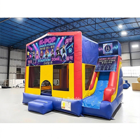 Grande structure gonflable en PVC Kpop Demon Hunter pour enfants, aire de jeux commerciale extérieure