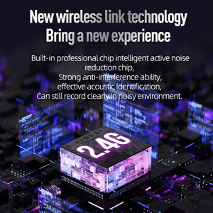 Không dây ve áo Microphone cho live streaming 2 gói mini không dây mic với <span class=keywords><strong>Type</strong></span>-C cho iOS/Android tiktok podcasting & kỷ lục - Product Image 5