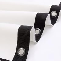 Écran de simulateur de golf haute performance, réduction de bruit intérieure premium, écran d'impact de golf multicouche