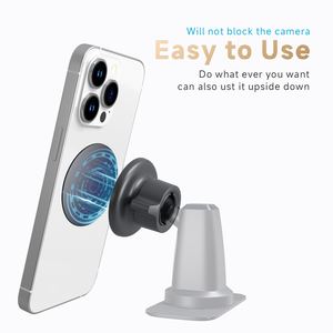 อะแดปเตอร์เชื่อมต่อลูกบอล17มม. อเนกประสงค์ที่วางโทรศัพท์แม่เหล็กยืดหยุ่นได้360มุมมองการหมุนโต๊ะการใช้งานคุณสมบัติ veir สำหรับ MagSafe - Product Image 3