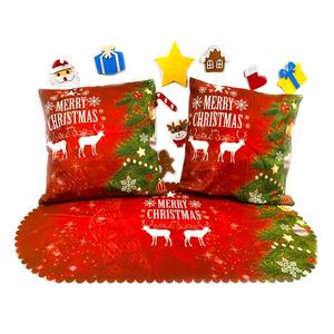 Tapis de Table de noël, décor pour 5 pièces, dessous de verre, pour fêtes de fin d'année, nouvel an, bonhomme de neige - Product Image 6