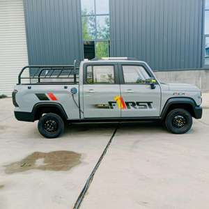 Pick-up électrique gris NE de grande taille avec batterie au lithium à quatre roues motrices, autonomie <100 km, moteur 7500W, idéal pour les familles et le transport de marchandises, durable - Product Image 1