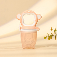 Sucette d'alimentation pour bébé en silicone sans BPA, pour fruits et légumes