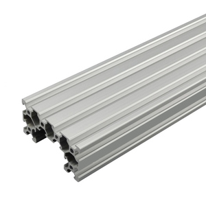 Profilo in <span class=keywords><strong>Alluminio</strong></span> Estruso 4080 a Forma di C, Guida Lineare in Lega d'<span class=keywords><strong>Alluminio</strong></span> Argento, Produzione Cinese, Vendita all'Ingrosso - Product Image 2