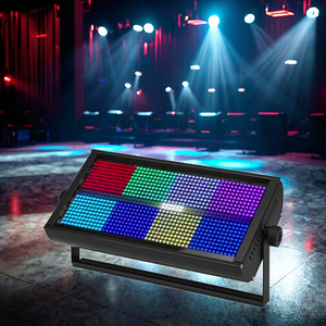 1000W 8 + 8 đoạn RGB trắng nhấp nháy 960pcs LED rửa hiệu ứng Bảng điều chỉnh ánh sáng DMX512 nhấp nháy ánh sáng sân khấu hiển thị cho Câu lạc bộ đám cưới Bar Đảng - Product Image 1