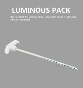 Cinese produce prodotti per l'escursionismo in campeggio all'ingrosso terra plastica metallo vite tenda peg picks nail kit altro campeggio escursionismo - Product Image 5