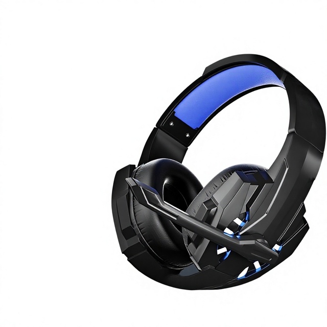 Cross-border Bestseller G9000 Over-ear Gaming Headset Active Noise Cancellation (ANC) RGB Lighting 2.2m Cordwired