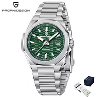 Montres-bracelets pour hommes Pagani Design PD-YS023 YS023, originales, japonaises, Miyota, automatiques, mécaniques, étanches, en acier inoxydable
