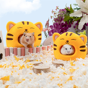 Nid en coton hiver chaud champignon lit petit <span class=keywords><strong>animal</strong></span> maison pour Hamsters cochons d'inde <span class=keywords><strong>Hamster</strong></span> - Product Image 2