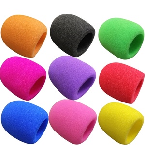 Handhold 5*7.6cm Mic Ktv Karaoke Microphone Hygiene U Type Mic Foam Windscreen <strong>Bonnette</strong> Sponge Cover - Product Image 4