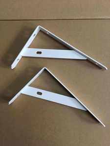 Kim loại đồ nội thất phần cứng tùy chỉnh có thể gập lại nổi L góc tường mountinig Kệ chân đế - Product Image 4