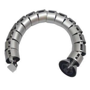 Herrajes para Muebles al por Mayor: Organizador de Cables Oculto para Escritorio, Tubo Serpentina Recto para Gestión de Cables en Mesas de Conferencia - Product Image 5