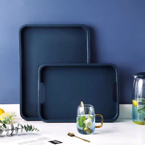 Custom Made Serving Tray Morandi Colors Rectangular <b>Tea</b> <b>Set</b> For Home Hotel Restaurant - Product Image 2