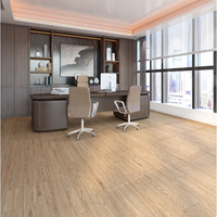 Royaume-Uni Imperméable Grain de Bois 4mm 5mm 6mm 7mm 8mm Pvc Click Lock Spc Lvt Revêtement de Sol Planche de Plancher en Vinyle de Luxe