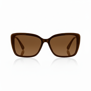 Gafas de Sol Unisex de Nuevo Estilo, Ligeras, con Protección UV400, Montura Completa, Color Marrón 1067, para Protección al Aire Libre - Product Image 1