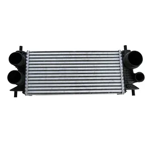 JSY3008 Intercooler balap untuk Ford F-150 2.7 3.5 Raptor Ecoboost aluminium sistem pendingin otomatis perak atau hitam efisiensi tinggi