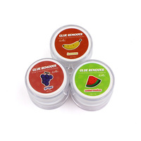 Crème dissolvante pour extensions de cils aromatisée aux fruits