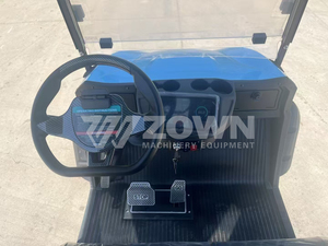 Batería de litio azul ampliamente utilizada 4 6 8 Seat Electric Club Lifted Off Road Golf Cart Carro de caza a la venta - Product Image 6