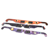 Fournisseur d'usine lunettes d'éclipse solaire certifiées iso 2024 lunettes d'éclipse