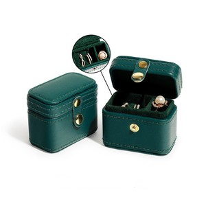 High Quality Jewelry Case Storage VelvetJewelry <b>Travel</b> Case Leather Jewelry <b>Travel</b> Case - Product Image 3